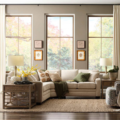 Meyer 4-Piece L-Shape Sectional by La-Z-Boy — manufacturer reference; layout and upholstery may vary