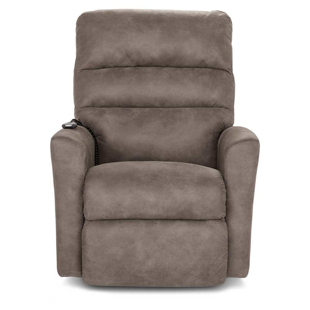Liam Bronze Power Lift Recliner shown in Charcoal i-Outlier