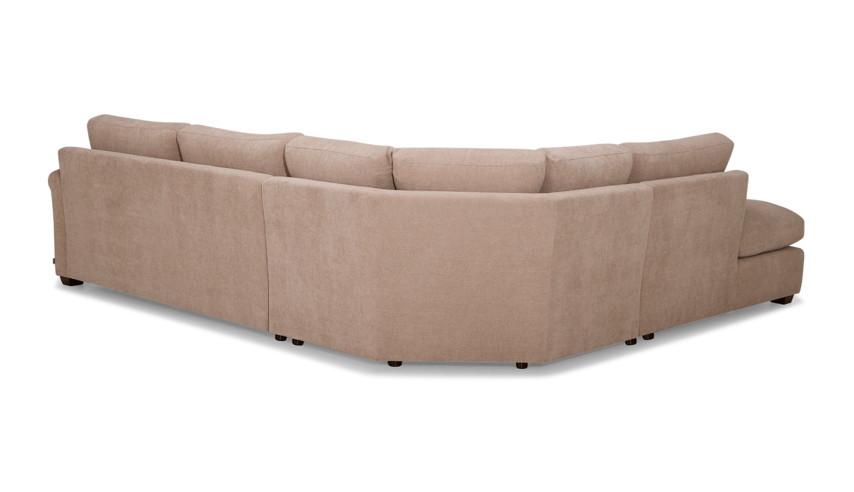 Madison Roll Arm Sectional by Palliser