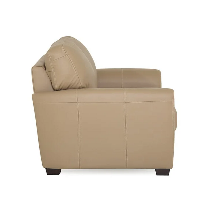 Connecticut Contemporary Loveseat with Rounded Track Arms by Palliser