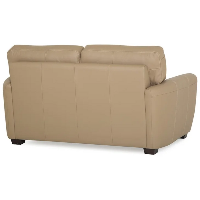 Connecticut Contemporary Loveseat with Rounded Track Arms by Palliser