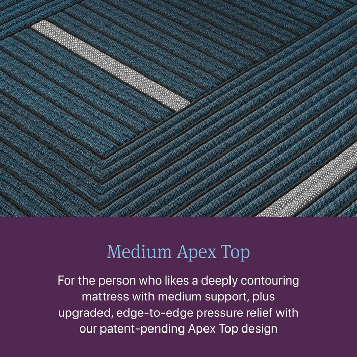 Worldclass Level Four Apex Pillow Top Hybrid Mattress by Beautyrest