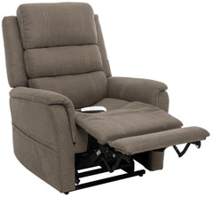 Mega Motion MM-3603 recliner with glide-extension footrest extended