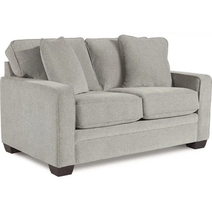 Meyer Contemporary Loveseat with Premier ComfortCore Cushions by La-Z-Boy