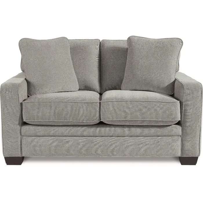 Meyer Contemporary Loveseat with Premier ComfortCore Cushions by La-Z-Boy