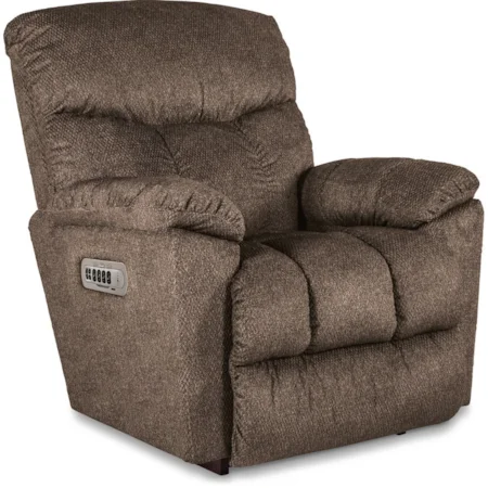 Morrison Power Rocking Recliner with Power Headrest and Lumbar by La-Z-Boy