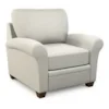 Natalie Transitional Accent Chair with Flared Rolled Arms by La-Z-Boy