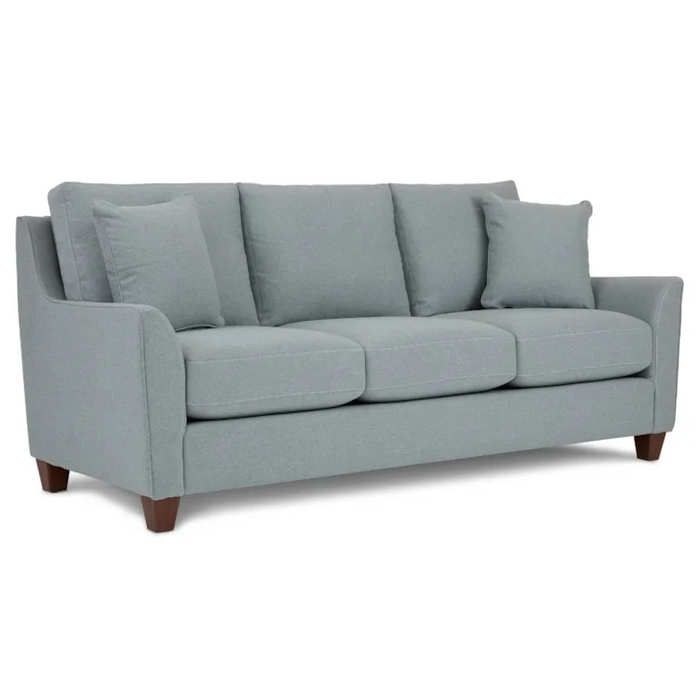 Noah Contemporary Upholstered Sofa with Tapered Wood Leg by La-Z-Boy