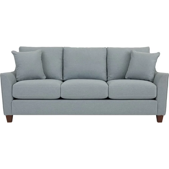 Noah Contemporary Upholstered Sofa with Tapered Wood Leg by La-Z-Boy
