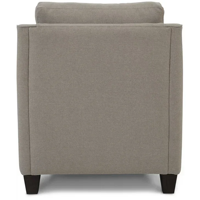 Noah Contemporary Upholstered Chair with Tapered Wood Leg by La-Z-Boy