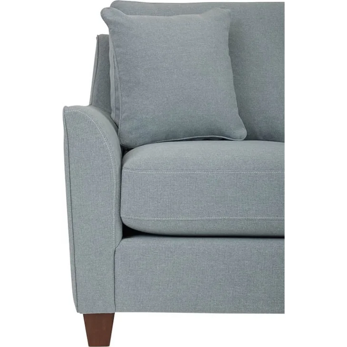 Noah Contemporary Upholstered Sofa with Tapered Wood Leg by La-Z-Boy