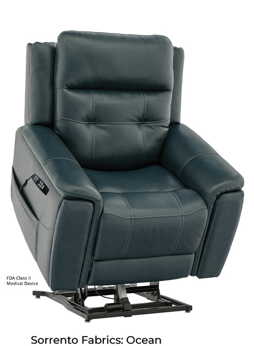 Mega Motion iNFI ELITE Zero-Gravity Power Lift Recliner in Top Grain Leather