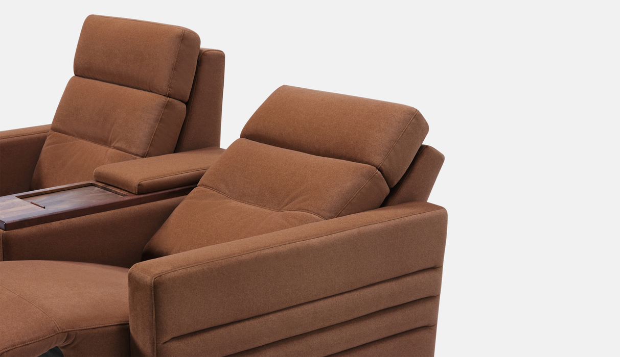 Reece Triple Power Reclining Loveseat w/ Console by Palliser