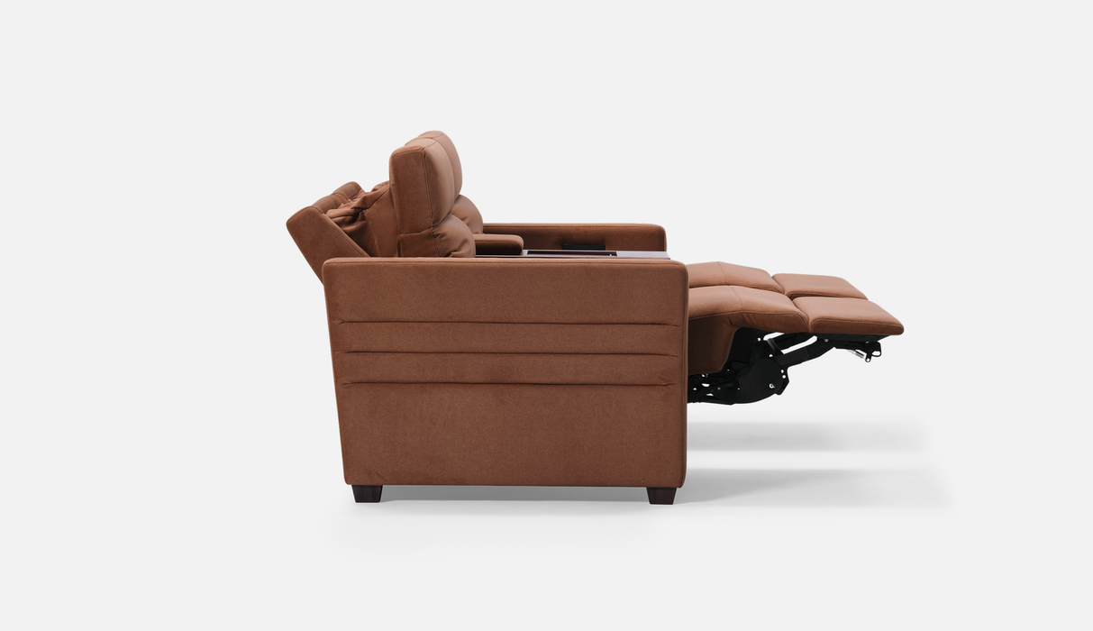 Reece Triple Power Reclining Loveseat w/ Console by Palliser