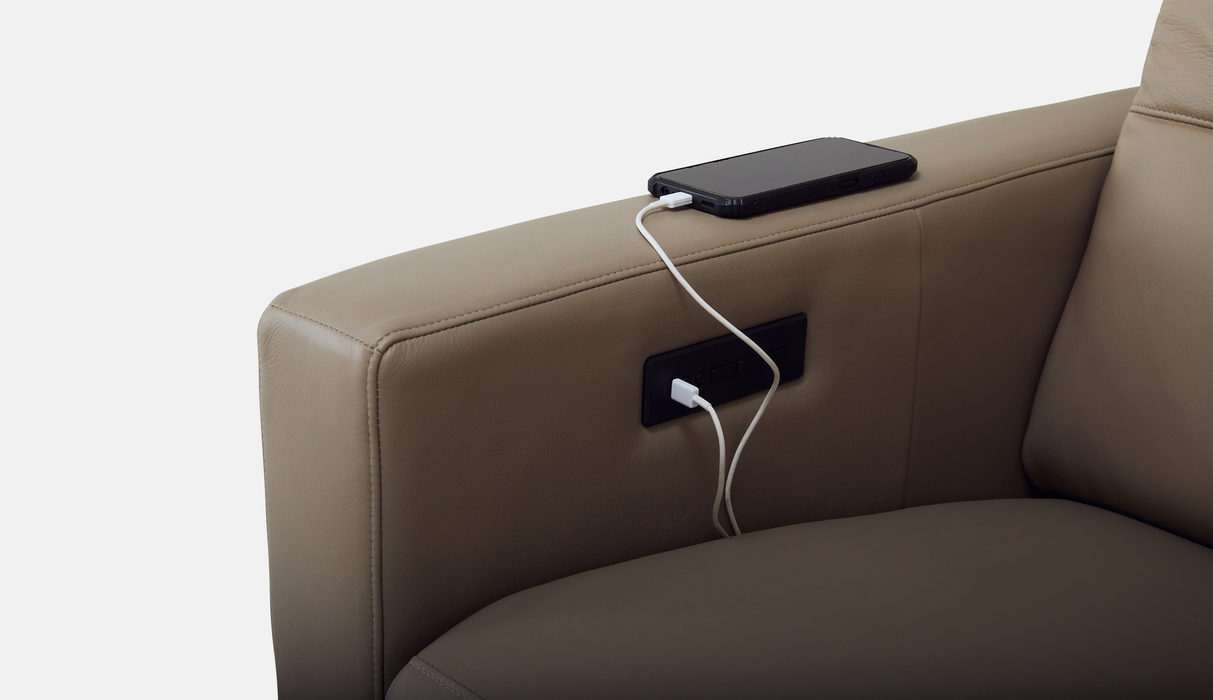 Reece Triple Power Reclining Sofa by Palliser