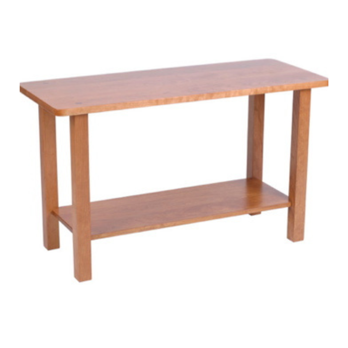 Acadia Sofa Table Square Legs Live Edge Cherry