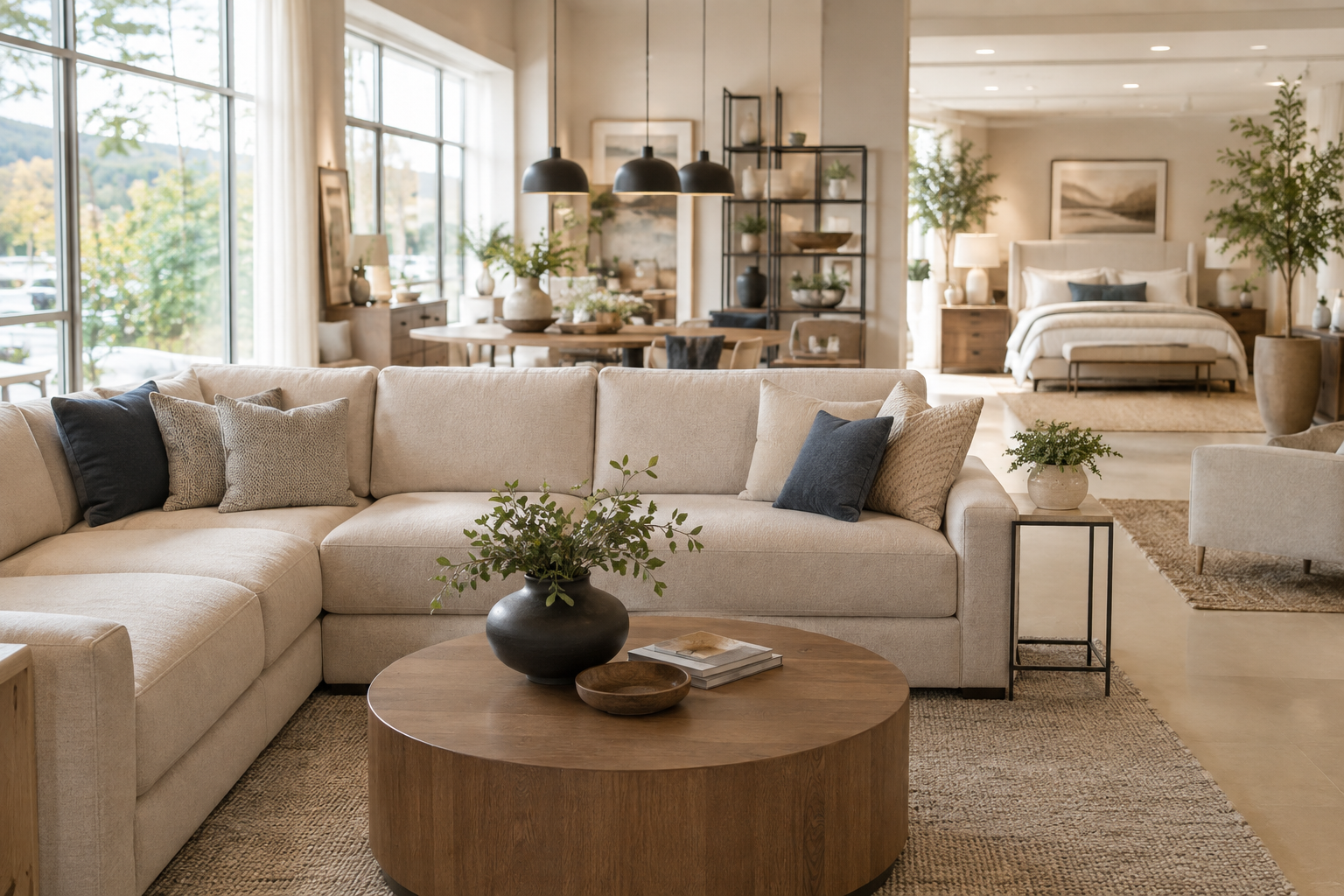 Furniture and mattress showroom inspiration at the SuperStore