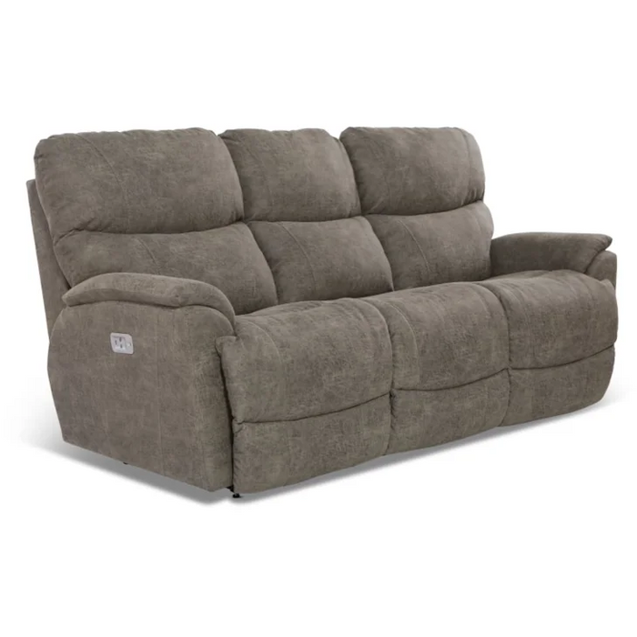 Trouper Power Reclining Sofa w/ Headrest Lumbar by La-Z-Boy
