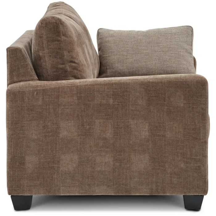 Wilmette Casual Chair and a Half with Accent Pillow by La-Z-Boy