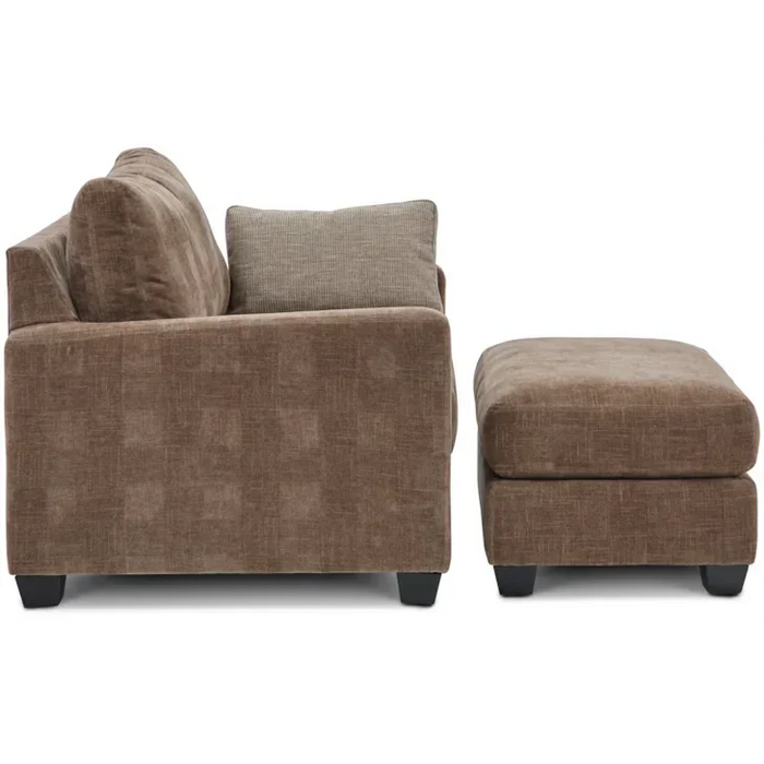 Wilmette Casual Chair and a Half with Accent Pillow by La-Z-Boy